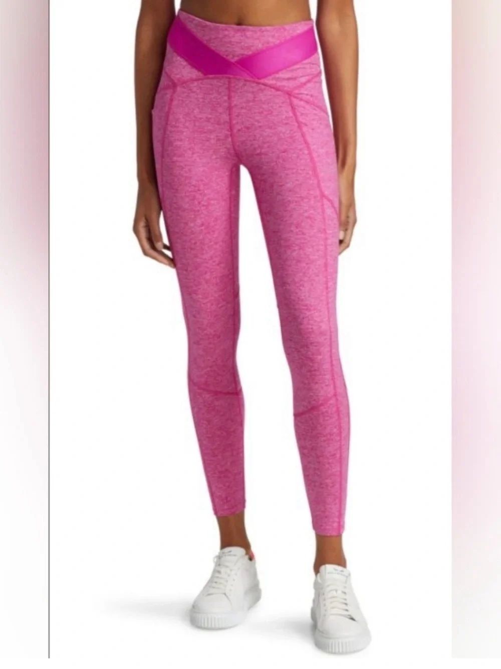 Free People Movement Free Just Breathe Leggings NWT Small Pink OB1227784